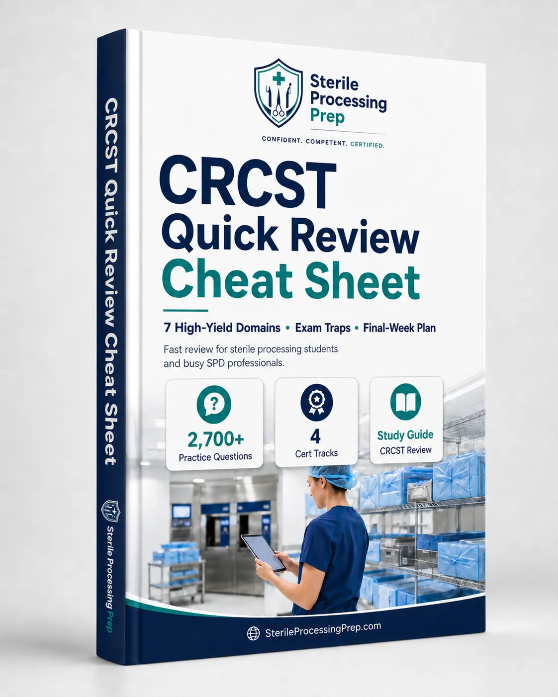 Free CRCST Quick Review Cheat Sheet cover